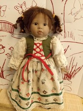 Künstlerpuppe Elisabeth Lindner, Götz,41 cm...