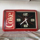 Vintage Enjoy Coke Coca Cola 1965 Electric  21 x 13 x 3 in Ridan Wall Clock