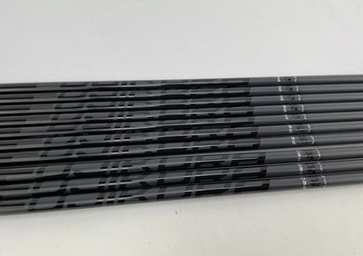 Fujikura Pro 63i Eisenschaft Set (10) Regular Flex Graphitschäfte / Neu ungeschnitten