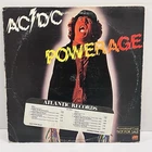 AC/DC Powerage 1978 GOLD STAMP PROMO LP w/TIMING STRIP SD 19180 VG/VG+