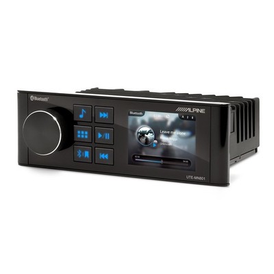 Alpine UTE-MN801 Waterproof Marine Bluetooth  Receiver with NMEA 2000