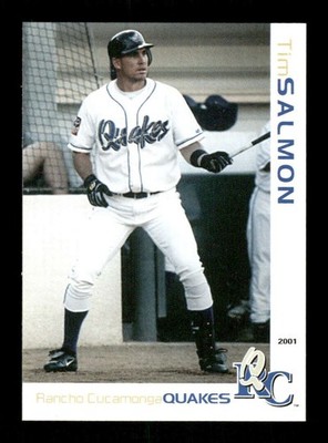 2001 Grandstand Rancho Cucamonga Quakes Update Tim Salmon ssp BXCP44