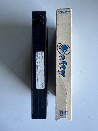 Salty VHS Lightning Video 1986 Clint Howard RARE - Picture 3 of 4
