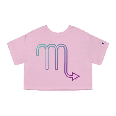 Scorpio Shirt -  Zodiac Cropped T-Shirt / SCORPIO Sign Shirt, Horoscope Shirt