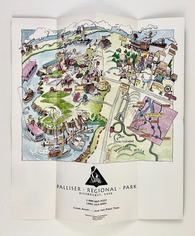 Palliser Regional Park Riverhurst Saskatchewan Canada VTG Travel