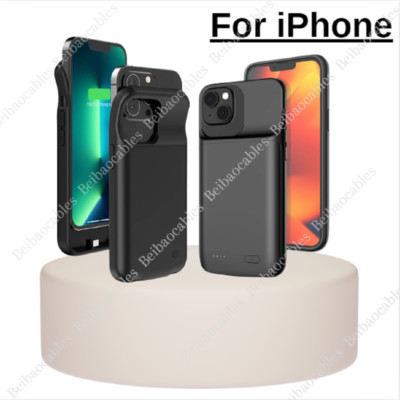 For iPhone 16 15 14 13 12 11 X 8 Battery Charger Case Power Bank Charging Cover