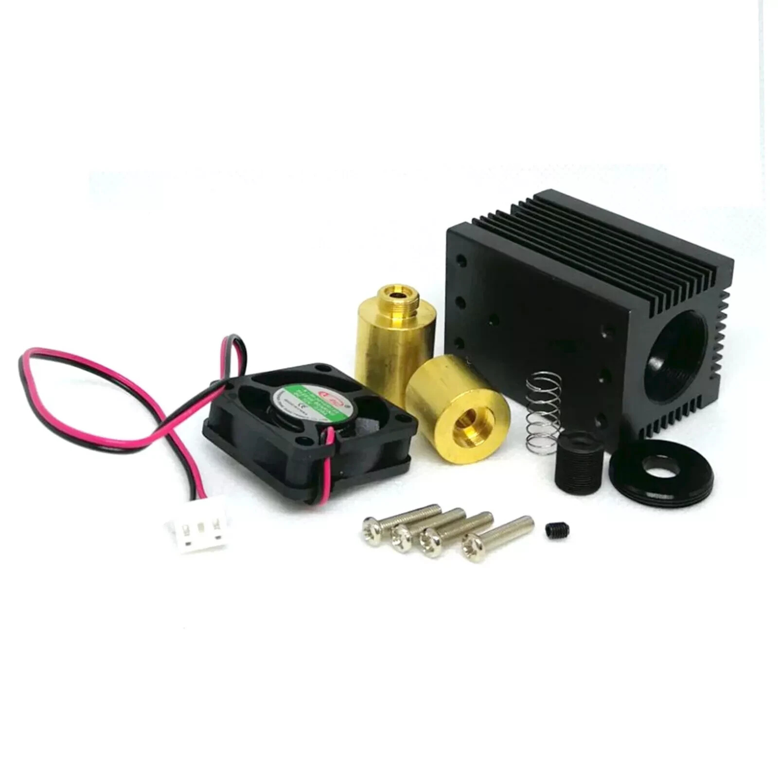 30x50mm Housing w/ Violet/BLue 405nm-450nm Glass Lens for 9mm Laser Diode Module