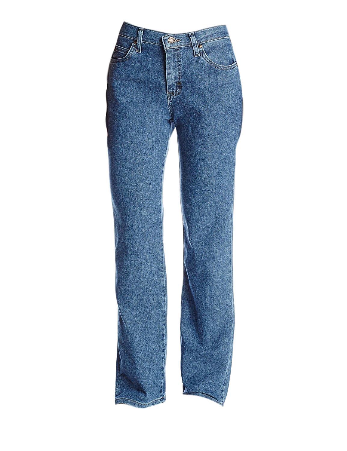 Lee Jeans Women's Relaxed Fit Straight Leg Pants Stretch Jean Regular Variation image 4