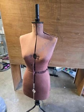 Vintage Female Dressmaker Tailors Dummy Mannequin Chil Daw ? No Stand Adjustable