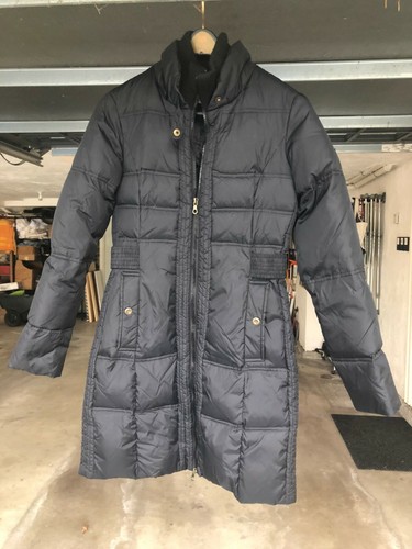 LARRY LEVINE Quilted Down Puffer Coat 