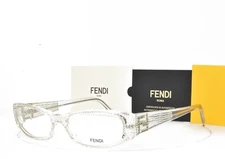 Fendi Eyeglasses Cear Gem Stone Hand made Limited Edition 51-15-140