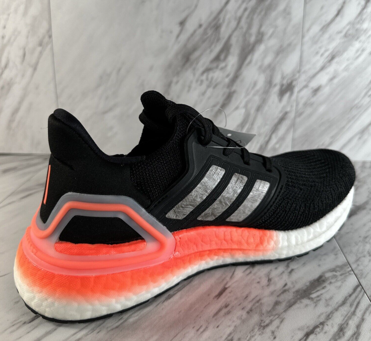 Adidas Sportswear Adidas Ultra Boost Running Course A Pied Size Adidas  UltraBoost 20 Signal Coral For Sale Online