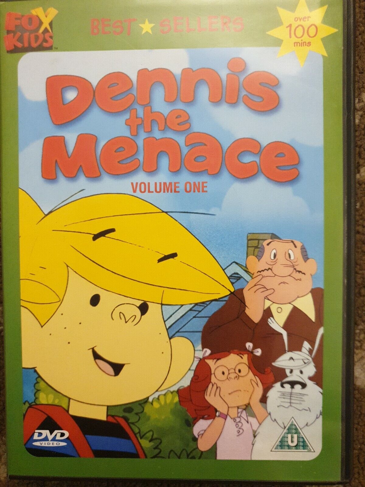 DENNIS THE MENACE VOLUME 1 DVD FOX KIDS CARTOON 5 EPISODES | eBay