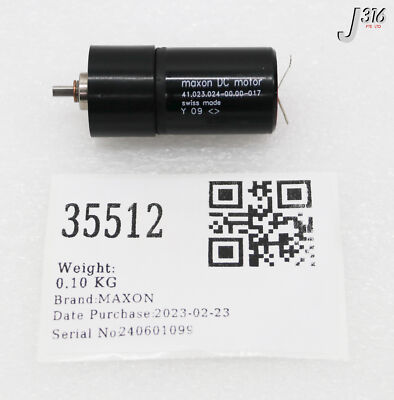 35512 MAXON DC MOTOR 41.023.024-00.00-017 | eBay