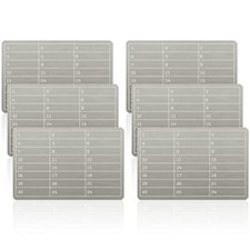 6 Plates Steel Wallet Crypto Cryptocurrency Seed Storage Crypto Wallet for