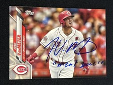 Josh VanMeter Signed 2020 Topps Series One Card #30 Autographed Auto Reds