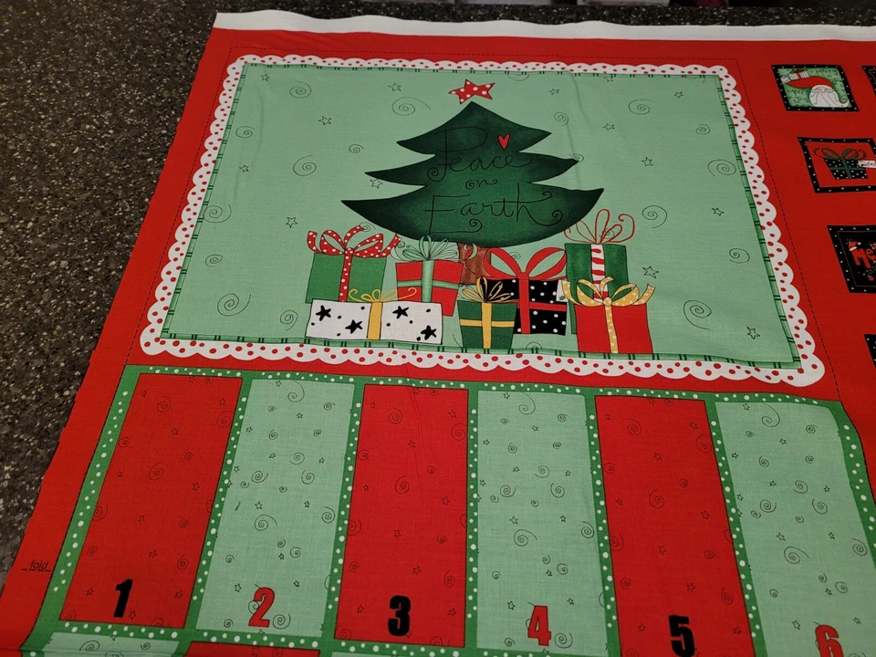 Happy Holly Days 降临日历面板 29x43 Ador-Label SSI 圣诞节  — 第 2/4 张图片