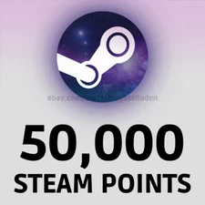 50000 STEAM POINTS 50k | Steam Points Store Currency | Profile Awards