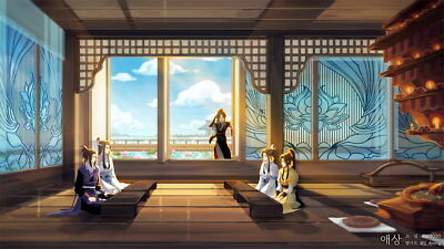 Anime mo dao zu shi  wei wuxian ying lan sizhui jiang Playmat Gaming Mat
