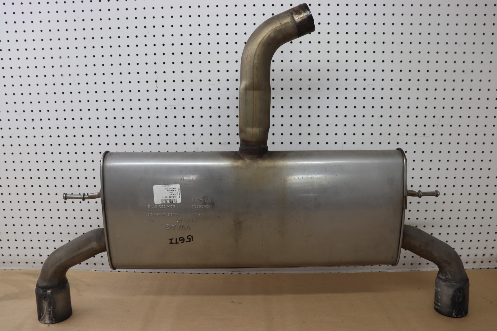 15 16 17 2015 VOLKSWAGEN VW GTI EXHAUST MUFFLER 5GM253609 | eBay