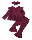 Baby Girl Clothes 6-12 Months Fall Outfit Infant Long Sleeve Baby Clothes Shirt