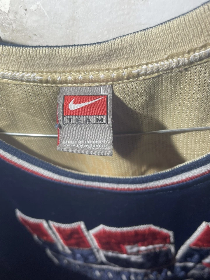 Camiseta deportiva de baloncesto Nike 1992 Charles Barkley EE. UU. Dream Team oro olímpico talla L Foto 2 de 4
