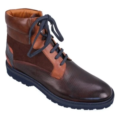 Melvin & Hamilton Herren Schuhe Stiefel Trevor 25 braun 123779 skytur mogeno
