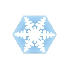 Creative Shapes Notepad Snowflake Large