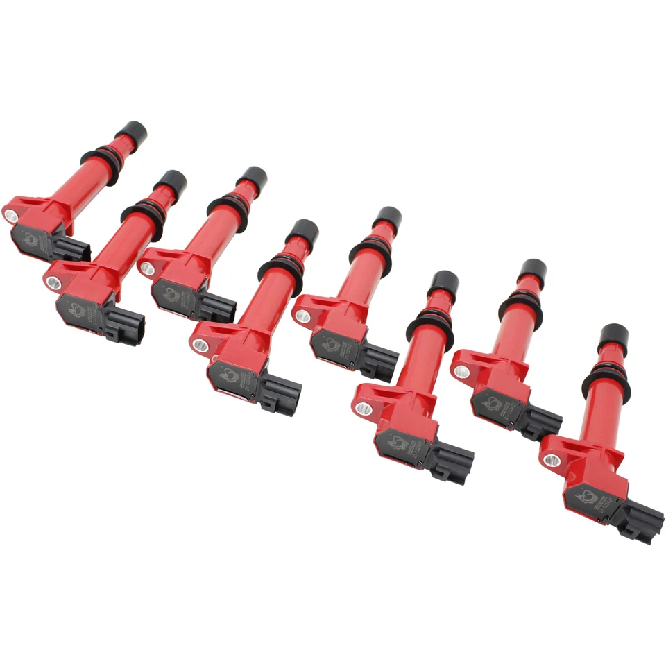 DRAGON FIRE PERFORMANCE Ignition Coil Set For 00-08 Dodge Jeep V8 4.7L UF270 - Image 3 of 4