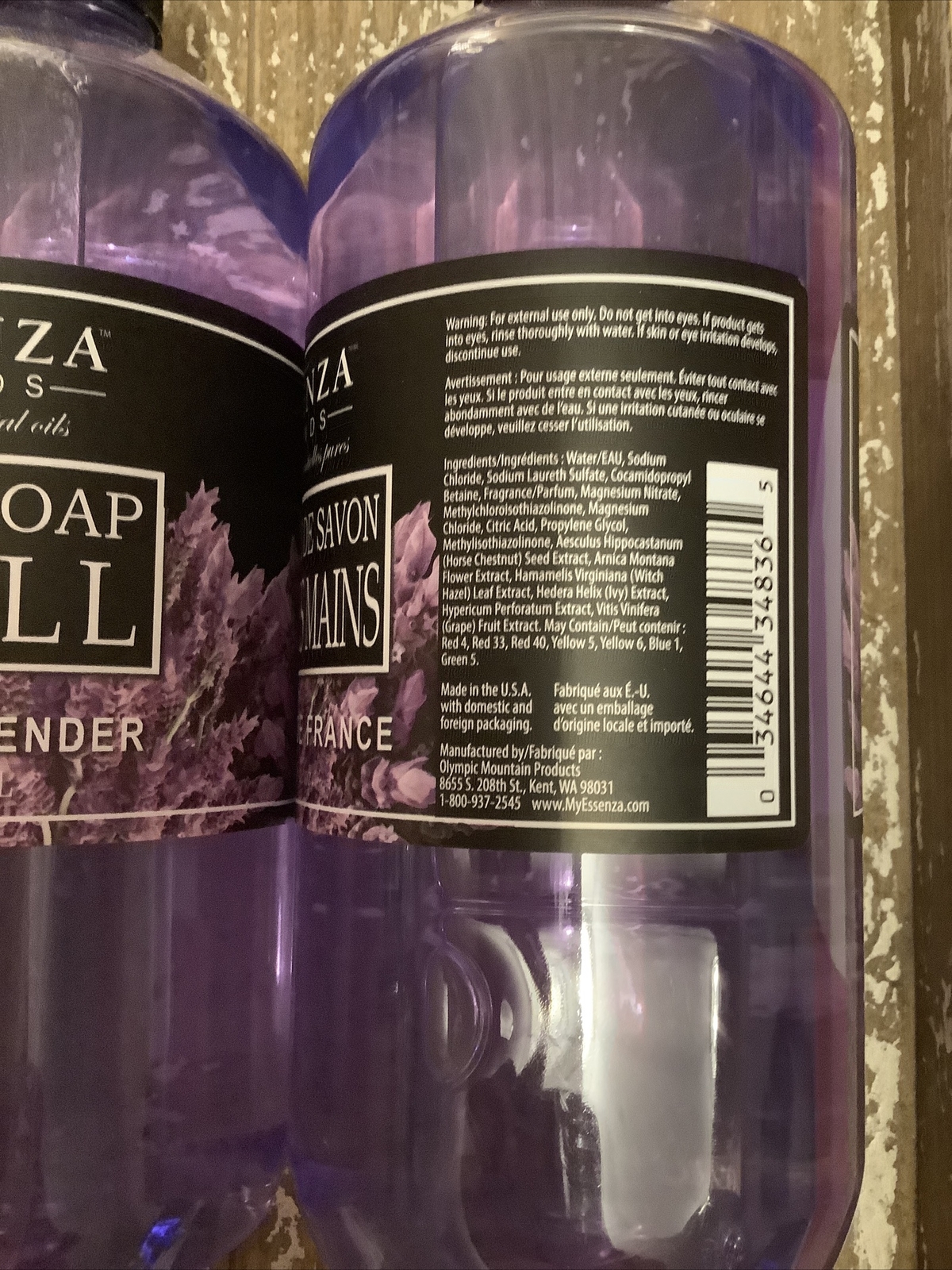 6 SIX Essenza Blends Luxury Hand Soap Refill Kitchen & Bath, French