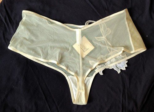 NWT La Perla Marvel Cream Venere Sheer Panties Brief Bottoms Knickers Size S US - Picture 3 of 7
