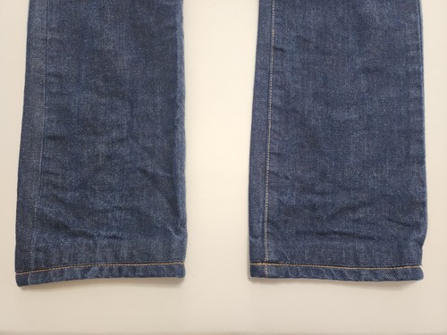 Taylor Stitch Mens 30x31.5 Selvedge Dark Wash Denim Jeans 30x28.5 Rolled - Picture 5 of 24