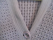 Lizwear by Liz Claiborne Crocheted Vest ~~ Size L