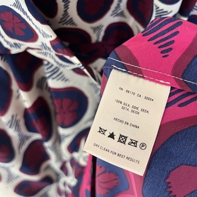 Vestido Maeve Mujer 6 Seda Corbata Cintura Manga Larga BOHO Midi Anthropologie Foto 4 de 4