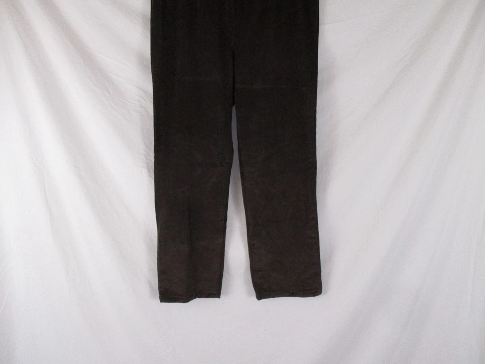 Pantalones de pana marrón para mujer ESCADA cintura alta talla 42 informales DD376 Foto 2 de 4