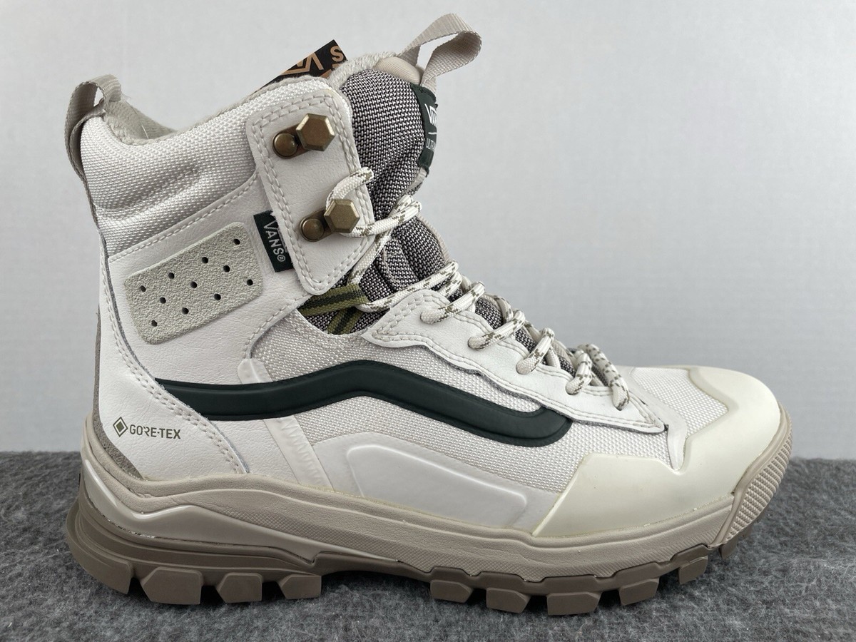 VANS UltraRange Exo Hi Gore MTE-3 Vintage White Khaki Boots 
