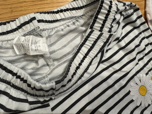 Girls Lot Pajamas 7 Pieces Lands End & More Size 10 Shorts Pants Tops - Picture 5 of 11