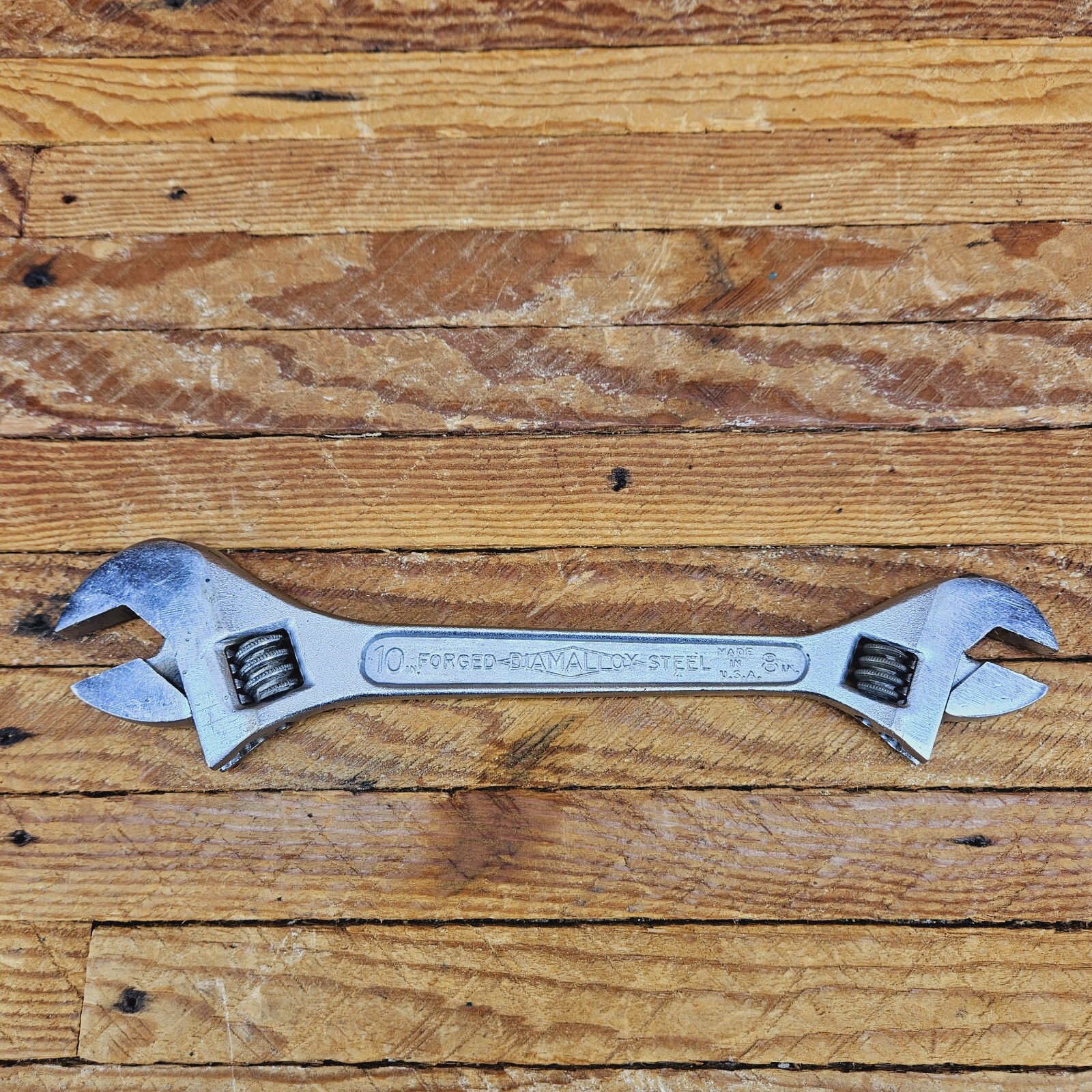 Vintage Diamond Calk Horseshoe 8 & 10 Inch Double Ended Adjustable