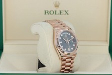Rolex Day-Date President Slate Diamond 18kt Everose Gold 128235 Rose Gold 3