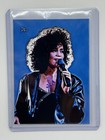 Whitney Houston Limited Edition Artist Signed “Pop Icon” Trading Card 2/10