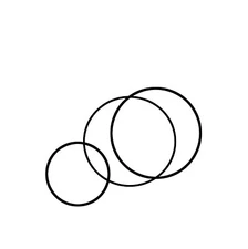 Set of belts for Sony TCS-350 TCS 350 Walkman Cassette Player with Counter Belt