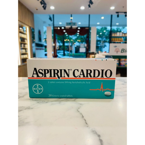 New 100's Tablets Bayer ASPIRIN Cardio 100mg Acetylsalicylic Acid FREE SHIPPING - Picture 3 of 6