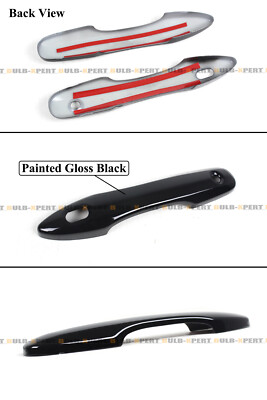 GLOSS BLACK Door Handle Trim Covers For 2018-2025 Toyota Camry - Foto 11