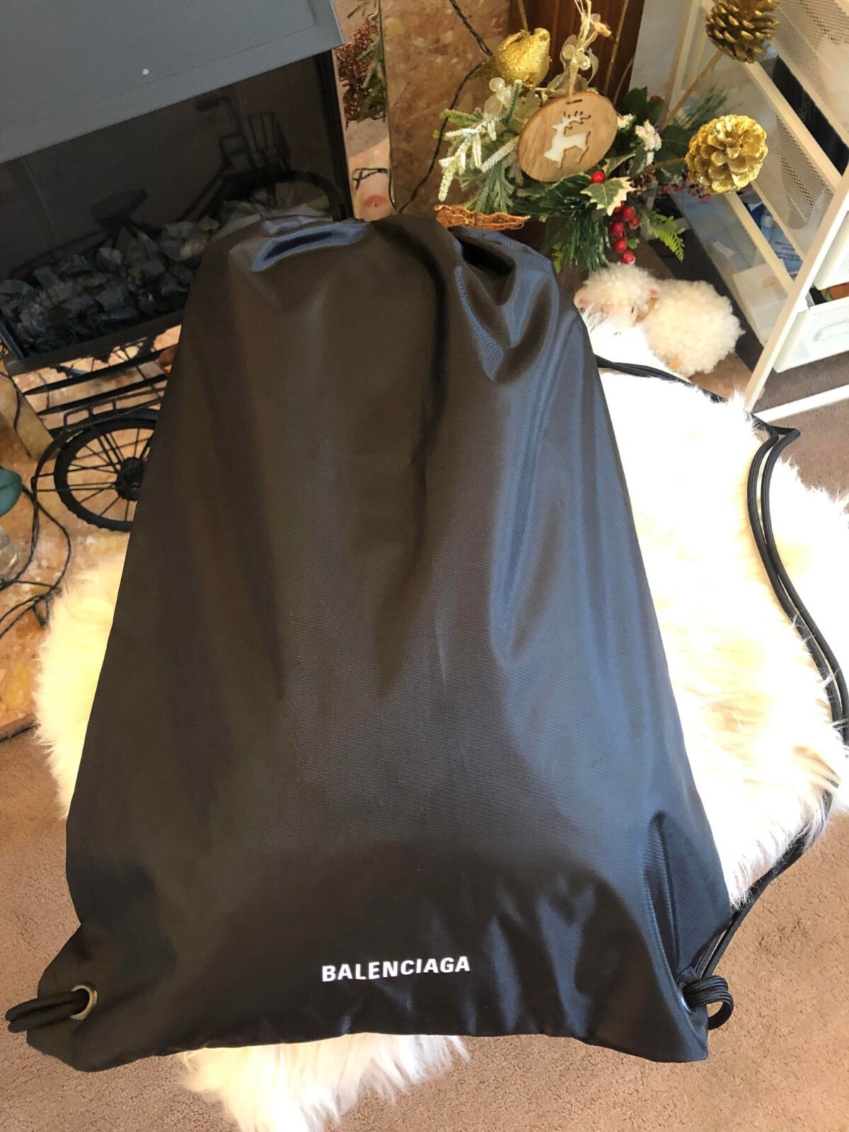 Balenciaga drawstrings explorer backpack - image 2