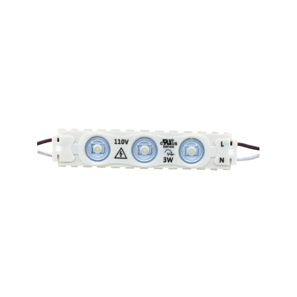 LED Module 110V-3W Store Front Light - 100 Pcs -55ft - IP67 Sign Channel Letter - Image 2 of 4