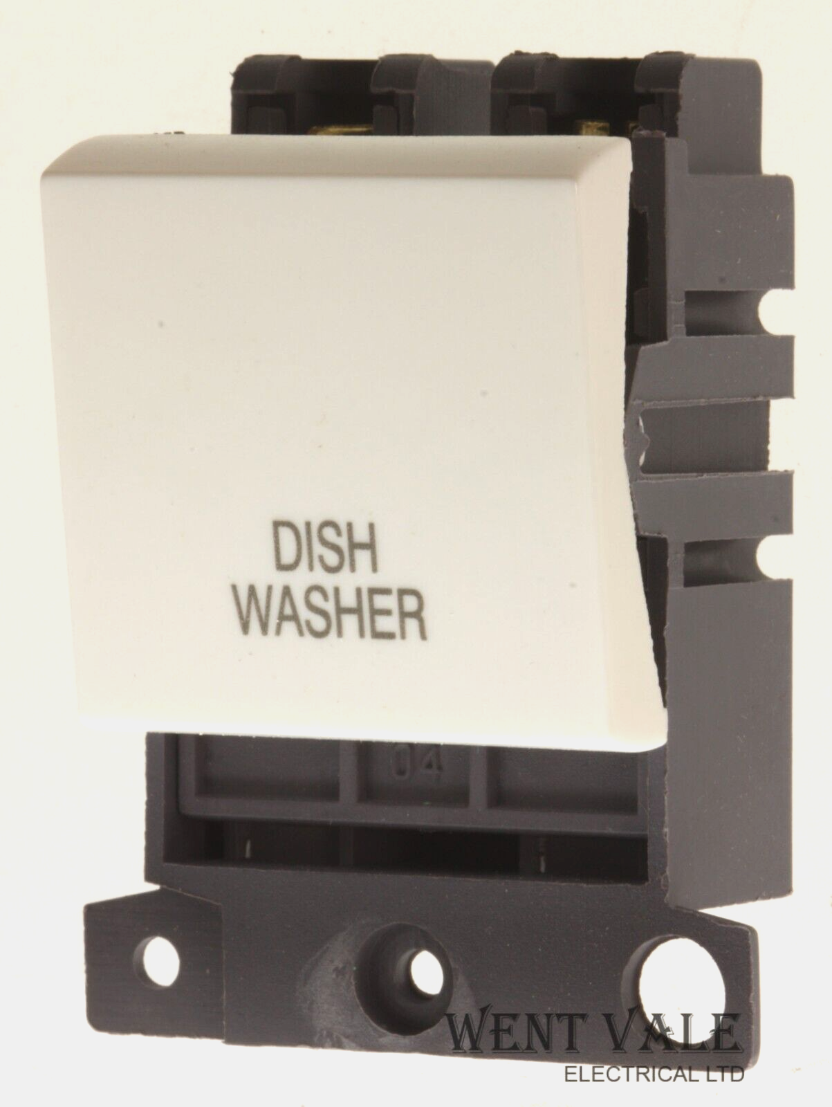 Click Mini-Grid  MD022WHDW  20ax Double Pole Wide Mini Grid Sw Module Dishwasher