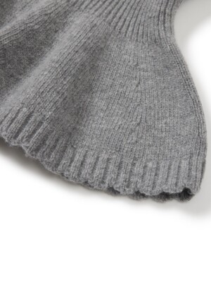 [Margesherwood ] / ☆ FLARED BALACLAVA / melange grey MARGE SHERWOOD FLARED BALACLAVA, GREY (100% AUTHENTIC) | eBay