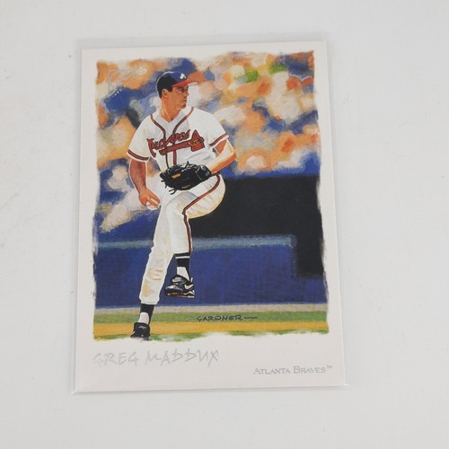 Greg Maddux #126 2002 Topps Gallery card