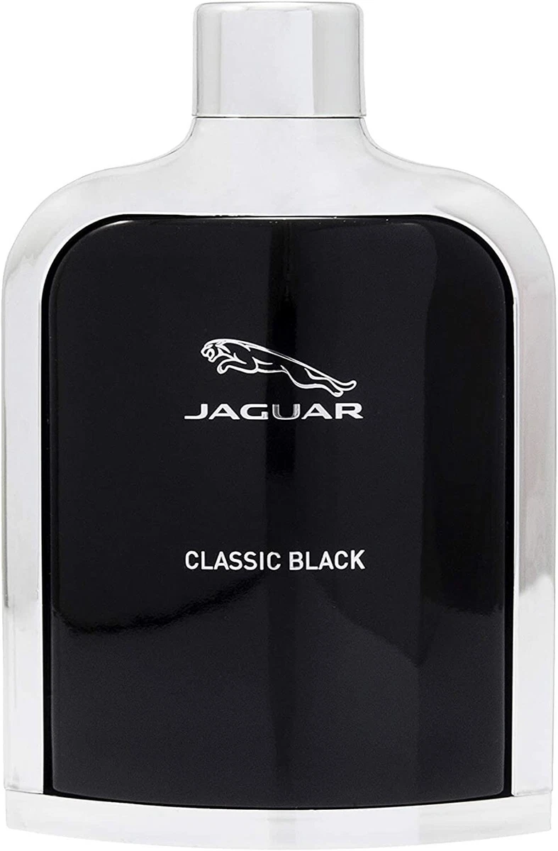 JAGUAR CLASSIC BLACK FOR MEN 100ML EDT SPRAY BRAND NEW SEALED
