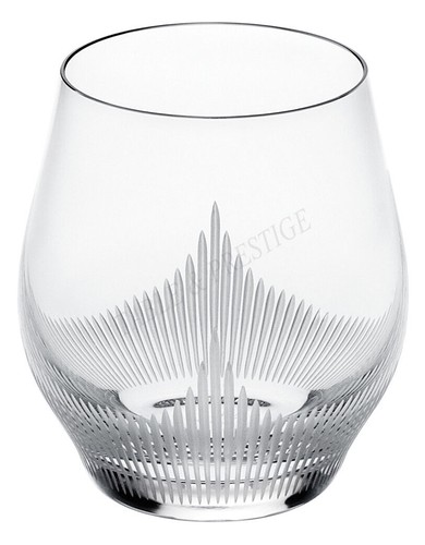 LALIQUE CRYSTAL 100 POINTS TUMBLER GLASSES SET OF SIX #10332900 BRAND NIB F/SH - Picture 2 of 2